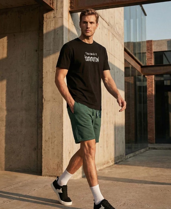 Pánské kraťasy a košile – vyladěné outfity pro teplé dny