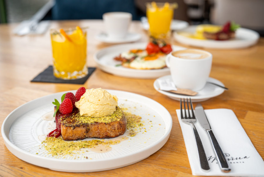 Marina Ristorante: Nově servíruje snídaňové menu