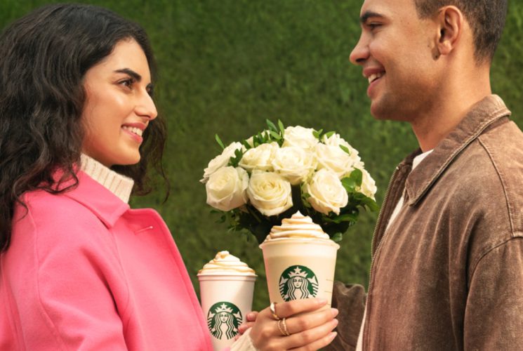 Oslavte Valentýna ve Starbucks