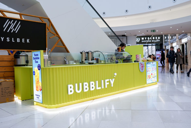 Nabídku Nákupní galerie Myslbek rozšíří kiosek Bubblify