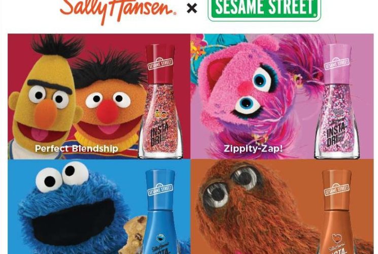 Sally Hansen představuje novou limitovanou edici Insta-Dri® Sesame Street®