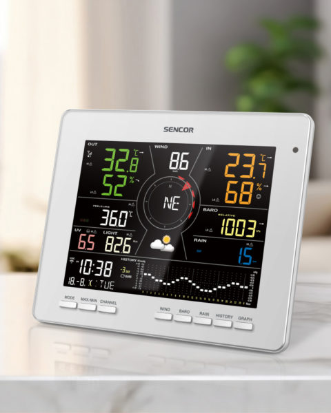 Meteostanice Sencor: Od základních modelů až po profesionální přístroje