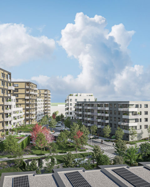 Residence Britská čtvrť nabídne 219 nových bytů k pronájmu