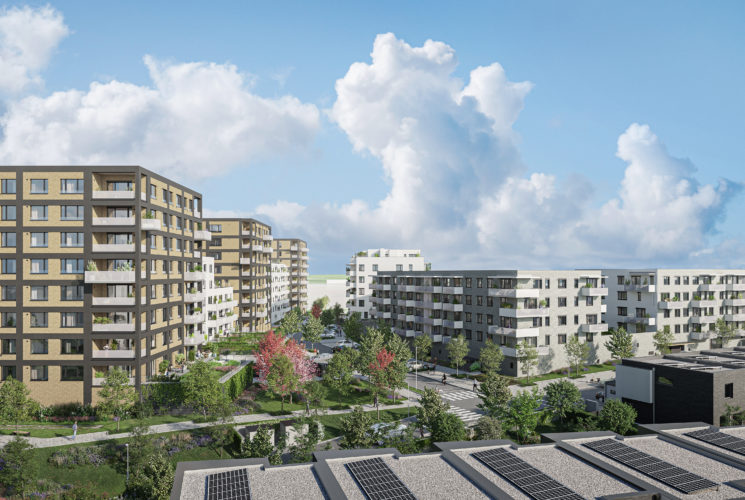 Residence Britská čtvrť nabídne 219 nových bytů k pronájmu