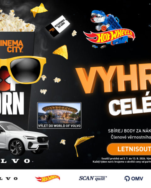 Léto v kině Cinema City a šance na Volvo
