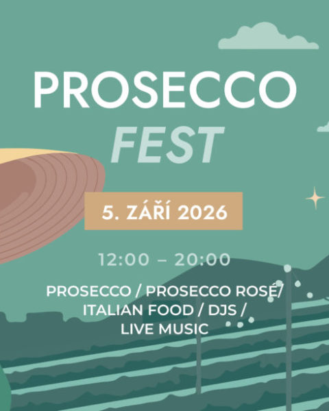 PROSECCO FEST 2026: Italská dolce vita ovládne Svatováclavskou vinici pod Pražským hradem již v sobotu 5. září