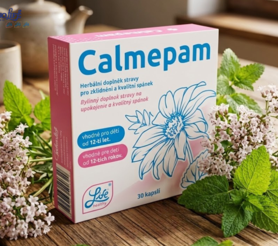 Dopřejte si klidnější večer. Calmepam a prostor pro regeneraci